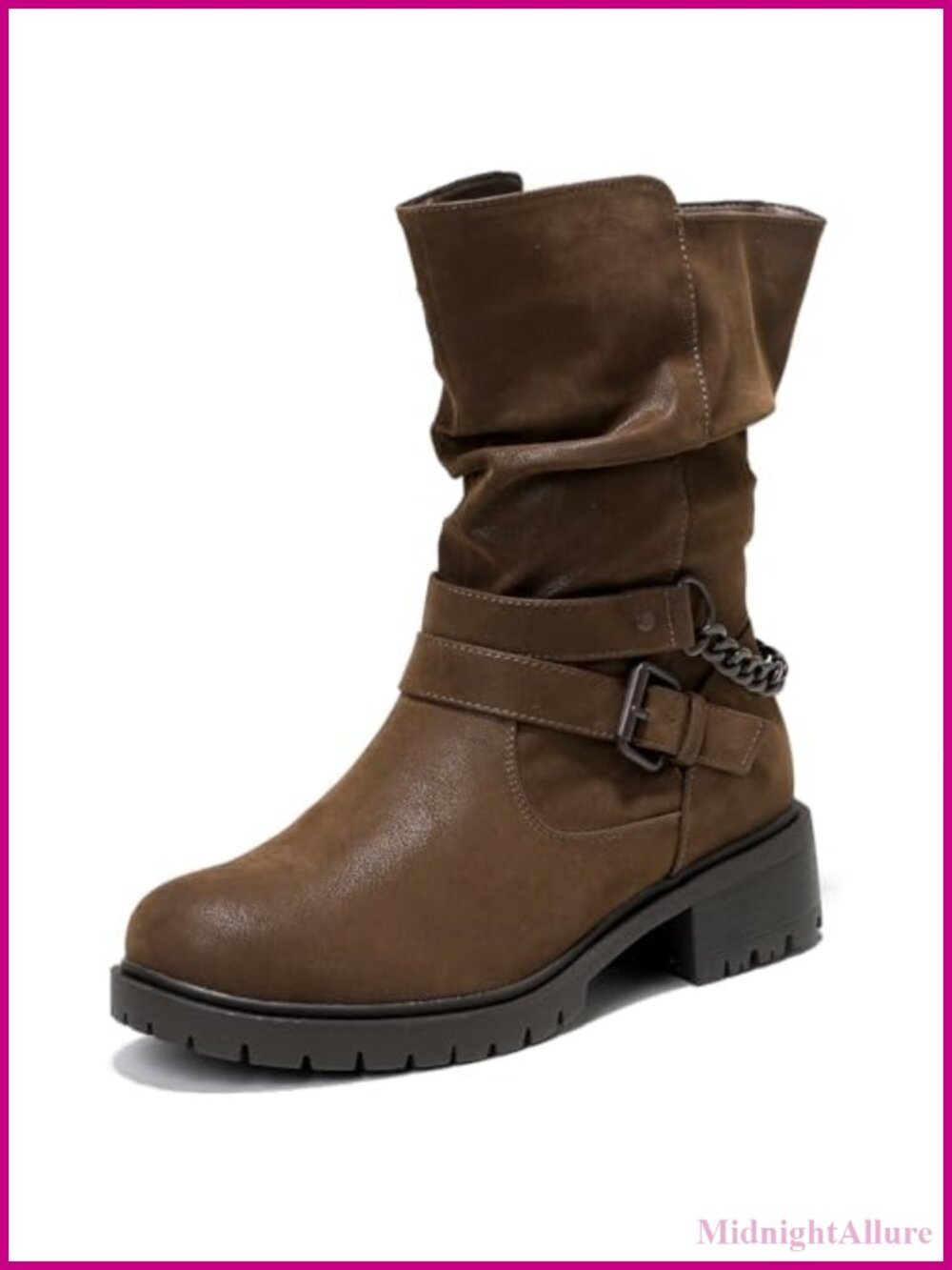 Women's Extra Wide Width Ankle Boots Memory Foam Side Zipper Low Heel